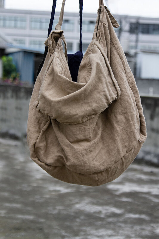 حقيبة كتان قطنية بسعة كبيرة من UMI MAO-هاراكو ، حقيبة عتيقة ، حقيبة كتف واحد غير رسمية ، أفضل حقيبة توصيل عتيقة مطابقة