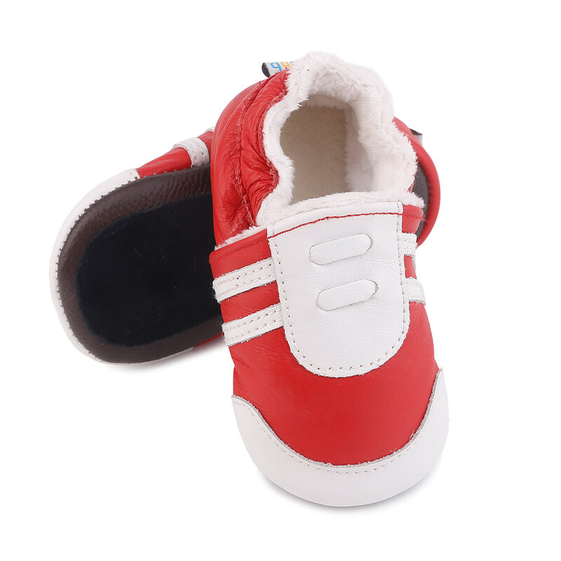 أحذية للرضع نعل ناعم كلاسيكي مضاد للانزلاق أحذية للأطفال الرضع قبل المشي أحذية لطيفة للأولاد والبنات لحديثي الولادة أحذية للأطفال حديثي الولادة من الجلد 0-2Y