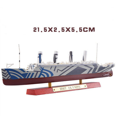 1:1250 RMS تايتانك لوزيتانيا MAURETANIA نورماندي بريتانيو فرنسا كروز نموذج باخرة أطلس Diecast قارب اللعب جمع