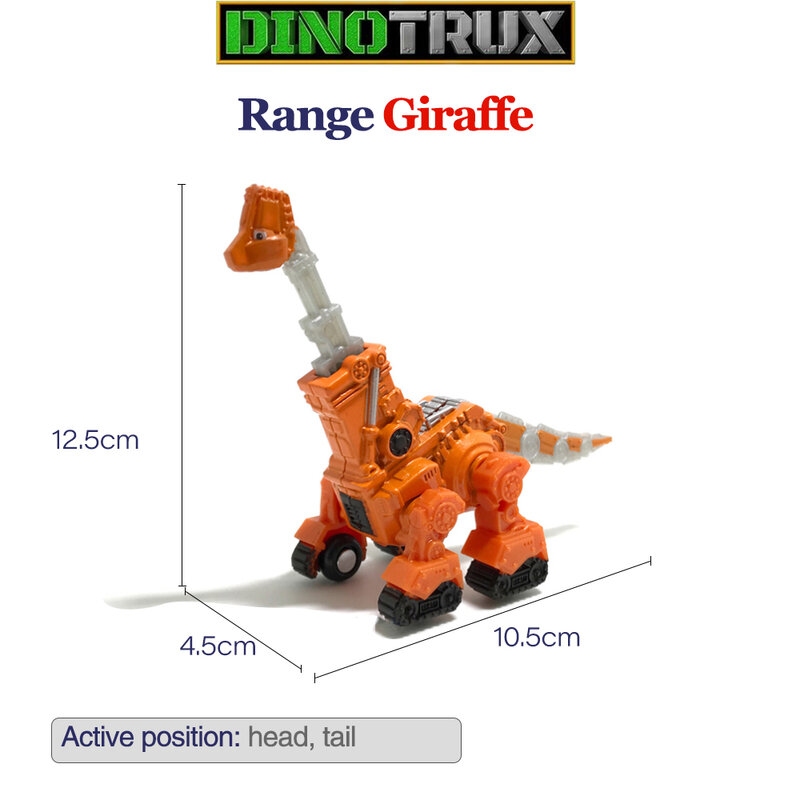 SKYA ديناصور شاحنة للإزالة ديناصور لعبة هدايا الأطفال اللعب نماذج ديناصور سيارة ل Dinotrux نماذج صغيرة جديدة 1:64 البلاستيك