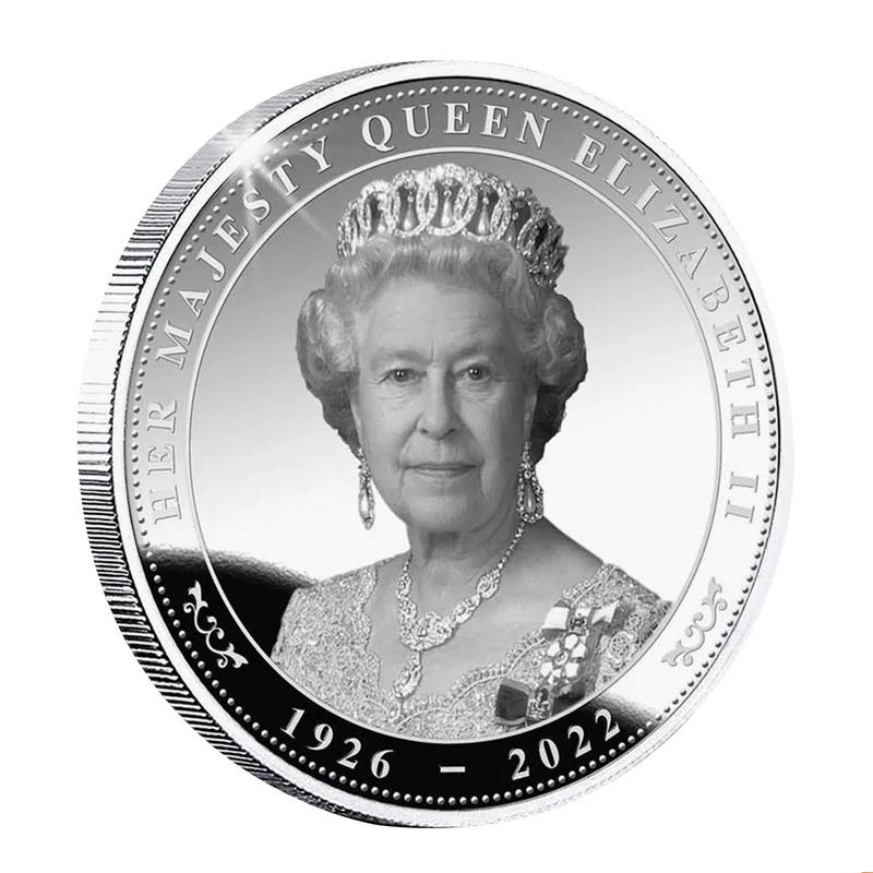 الملكة الجديدة إليزابيث الثانية تذكارية أسطورة بريطانيا صاحبة الجلالة التحدي عملة