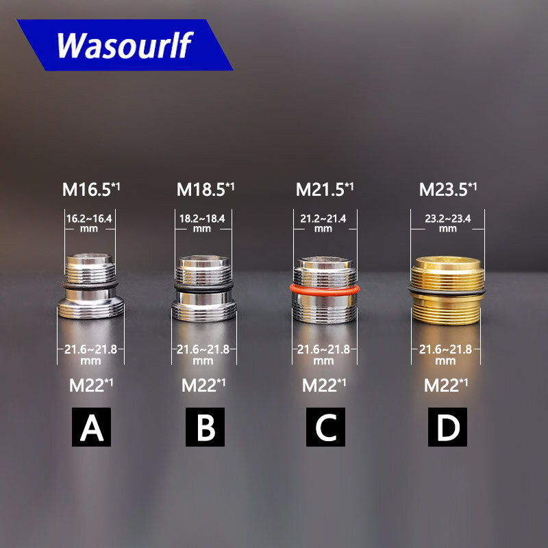 WASOURLF-ذكر الموضوع محول ، نقل موصل خارجي ، الخارجي ل مهوية دش ، النحاس صنبور الملحقات ، الحمام الحنفية جزء ، M22