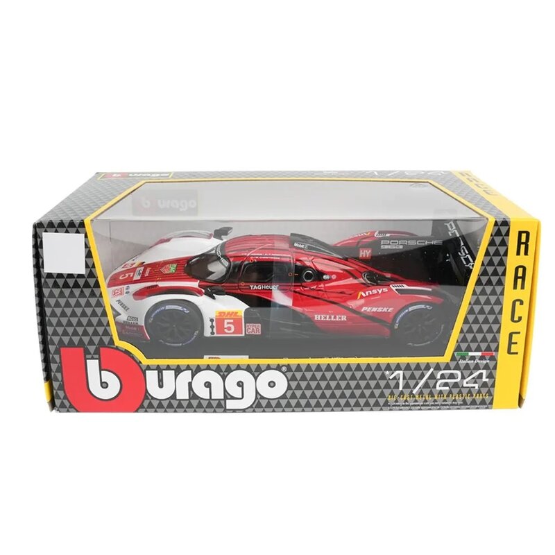 Bburago-Porsche نموذج سيارة من السبائك الخارقة ، سيارات مصغّرة ، ألعاب للأطفال ، عربات مصغّرة