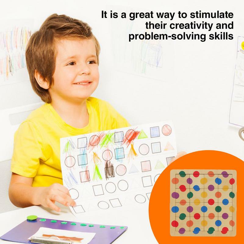 لغز مطابقة ألوان مونتيسوري للأولاد ، ألعاب الذاكرة ، تعلم ما قبل المدرسة ، المهارات الحركية الدقيقة ، تطوير ، هدية