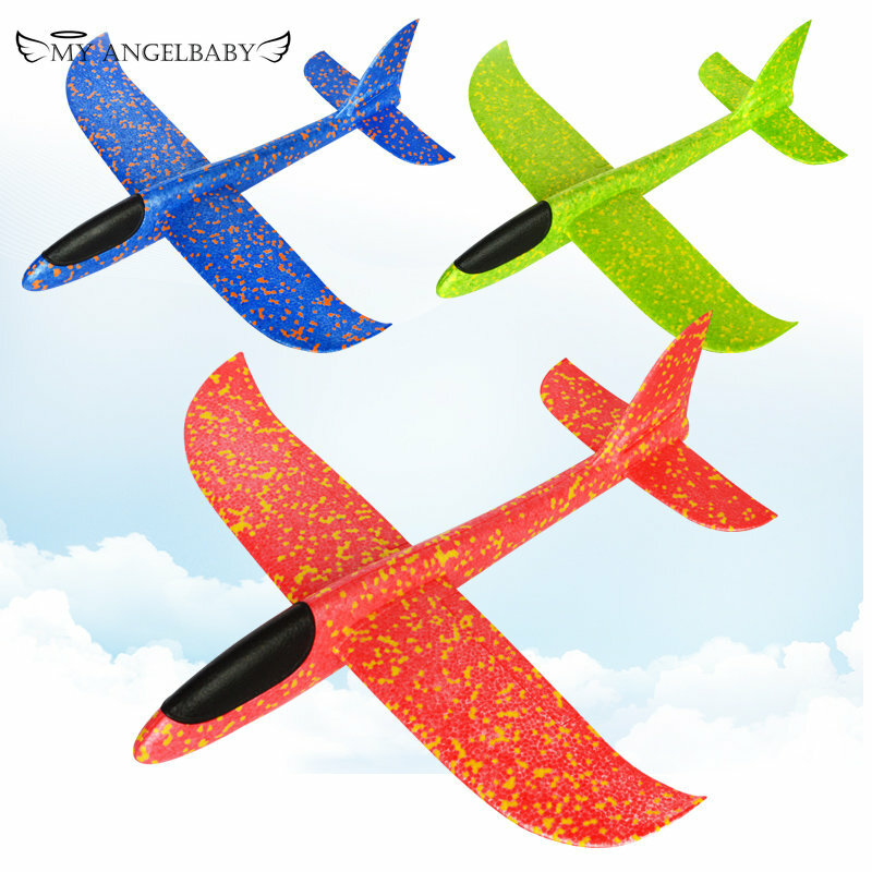48 سنتيمتر إطلاق اليد الكبيرة رمي رغوة Palne EPP طائرة نموذج طائرة شراعية طائرة نموذج في الهواء الطلق لتقوم بها بنفسك لعبة تعليمية للأطفال