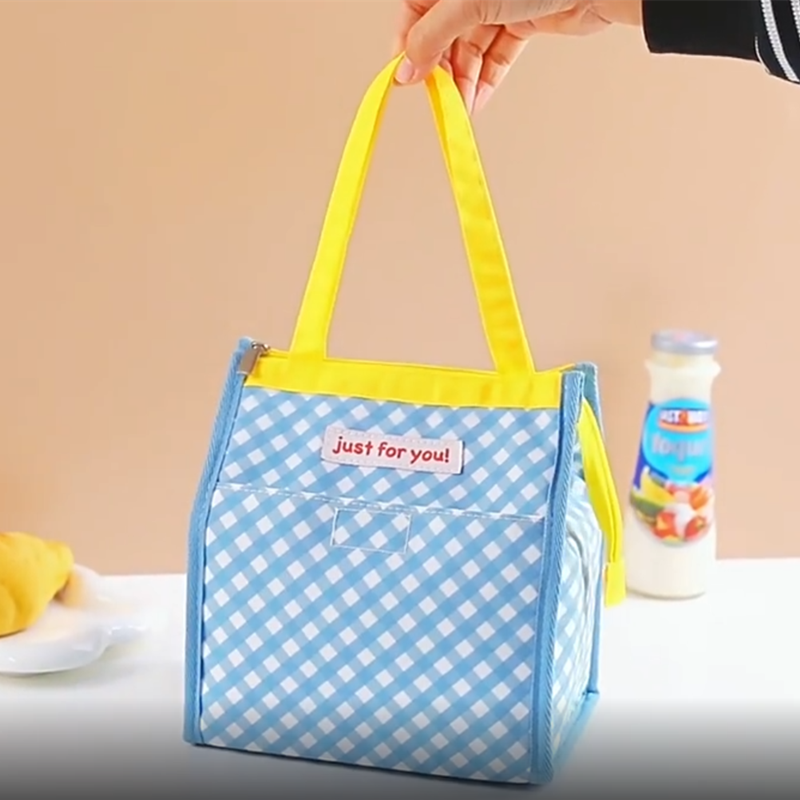 المحمولة قماش الحرارية أكياس الغداء للنساء نزهة الغذاء معزول برودة حمل الحقائب المدرسية العمل Lunchbox بينتو صندوق الحقيبة