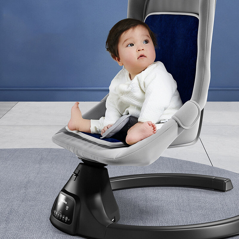 الكهربائية كرسي هزاز للرضع هزاز سرير بيبي مهد الكهربائية لحديثي الولادة الطفل يستريح الكهربائية طفل سوينغ كرسي هزاز