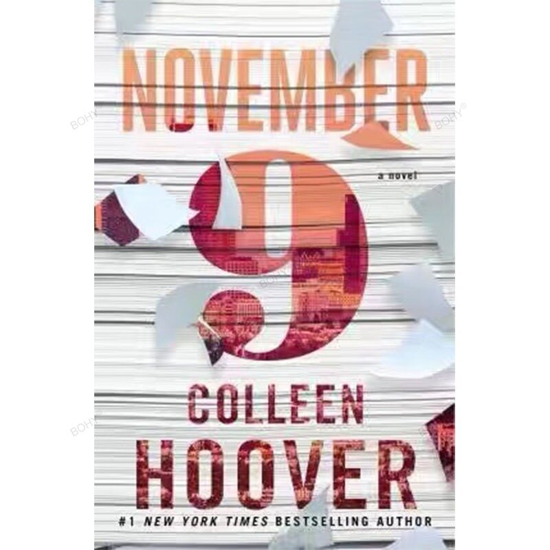 كتاب روايات كولين هوفر ، الإنجليزية ، نيويورك ، الأفضل مبيعاً ، 9 نوفمبر