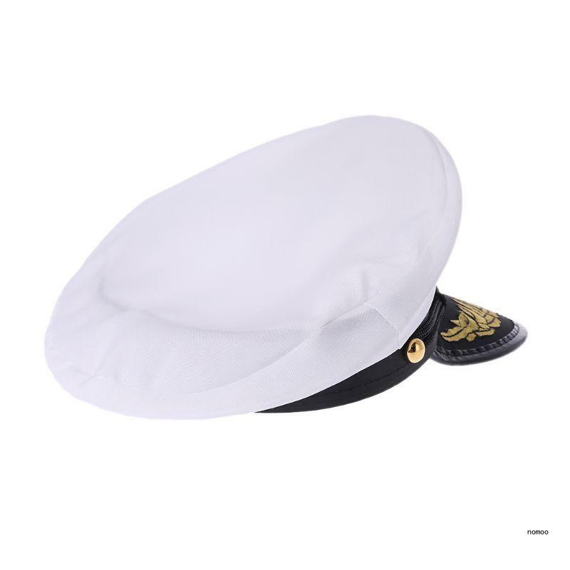 الأبيض الكبار يخت قارب الكابتن البحرية قبعة زي حزب تأثيري اللباس بحار قبعة