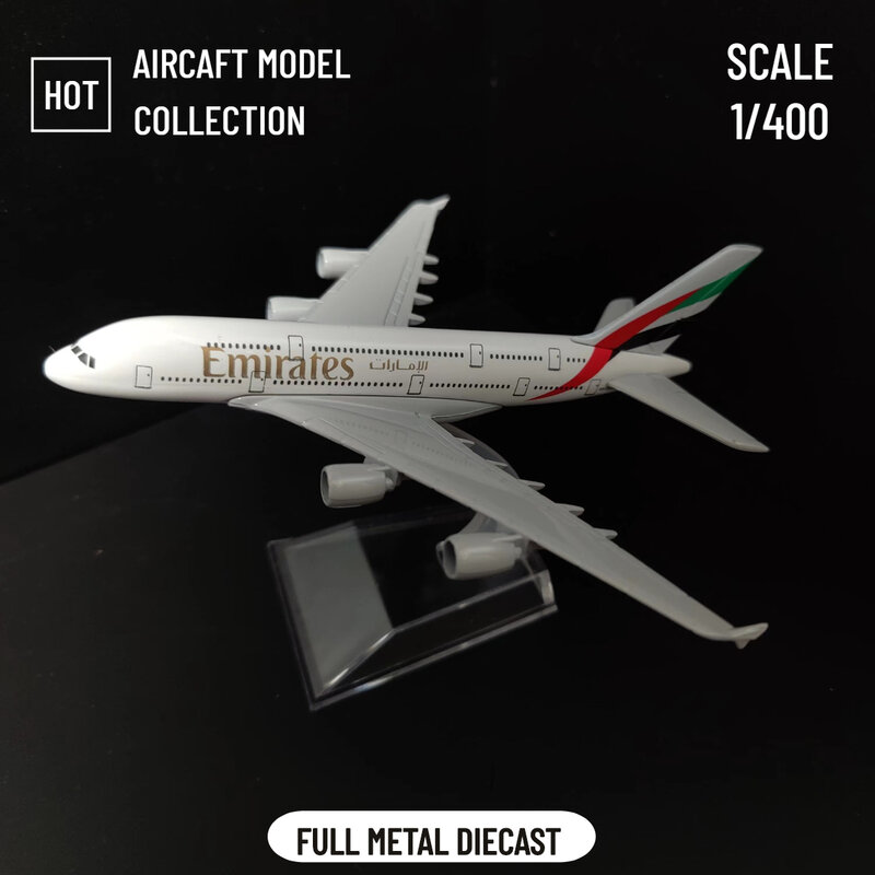 مقياس 1:400 طائرة معدنية طبق الاصل 15 سنتيمتر طيران الإمارات نموذج الطيران دييكاست مصغرة التعليمية الاطفال لعبة للأطفال صبي