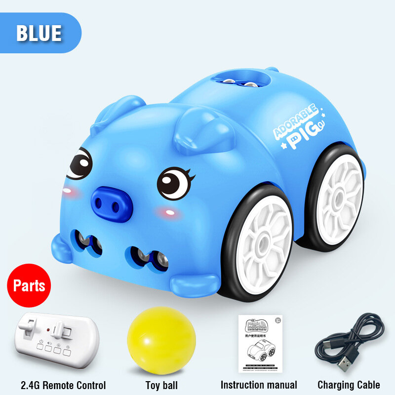 سيارة كهربائية ذكية مع استشعار الإيماءات ، ألعاب سيارة حثي للأطفال ، هدية مسار كرتون للأطفال