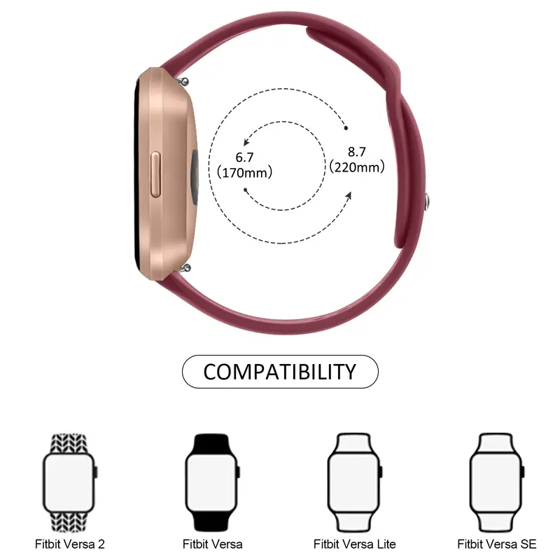 استبدال حزام ل Fitbit العكس 2 حزام (استيك) ساعة لينة سوار ل Fitbit العكس العكس لايت كوريا معصمه حزام الذكية حزام (استيك) ساعة