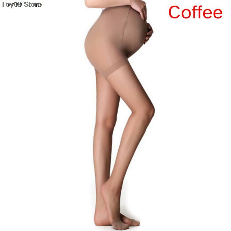طماق أمومة عالي المرونة قابل للتعديل ، جوارب طويلة للنساء الحوامل ، جوارب طويلة رقيقة للغاية