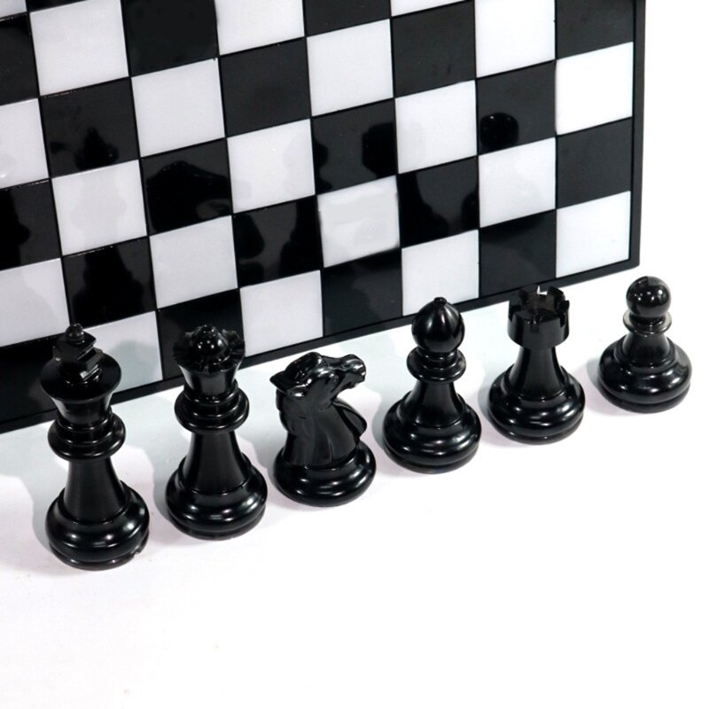 مجموعة قوالب الشطرنج من السيليكون الراتنج من MXME مجموعة قوالب كبيرة لقطعة الشطرنج