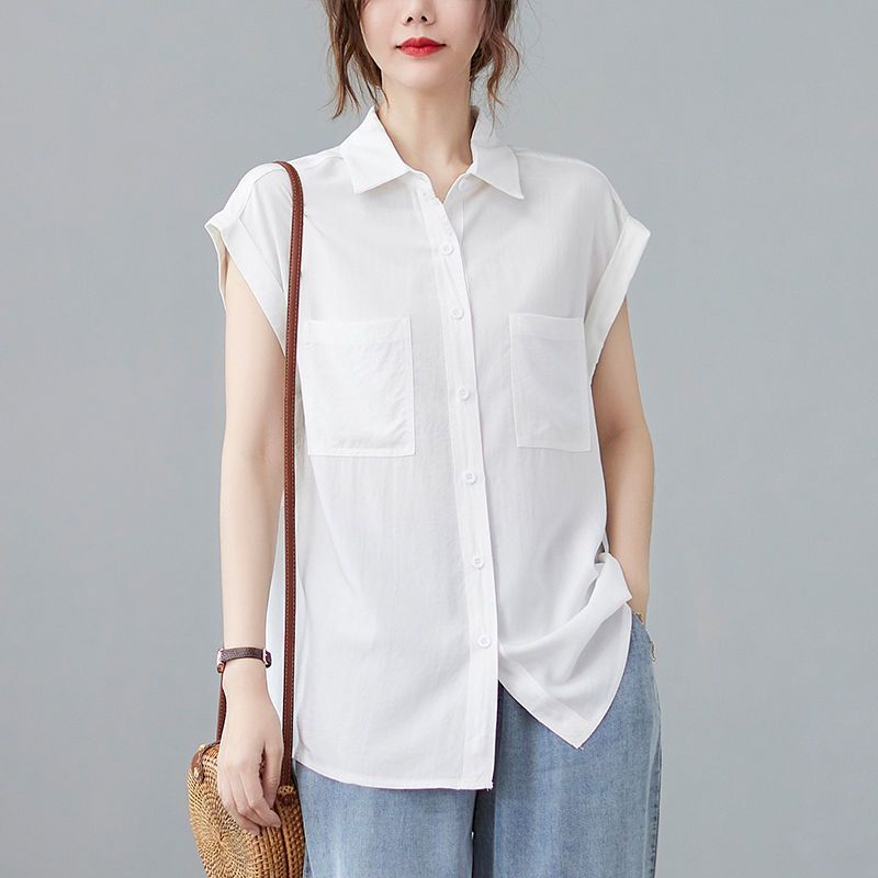 بلوزات عصرية للنساء ، قميص قصير الاكمام صلب غير رسمي ، قمصان خفيفة تظهر رقيقة 2023 ، قميص رقيق موضة الصيف Y2k الملابس