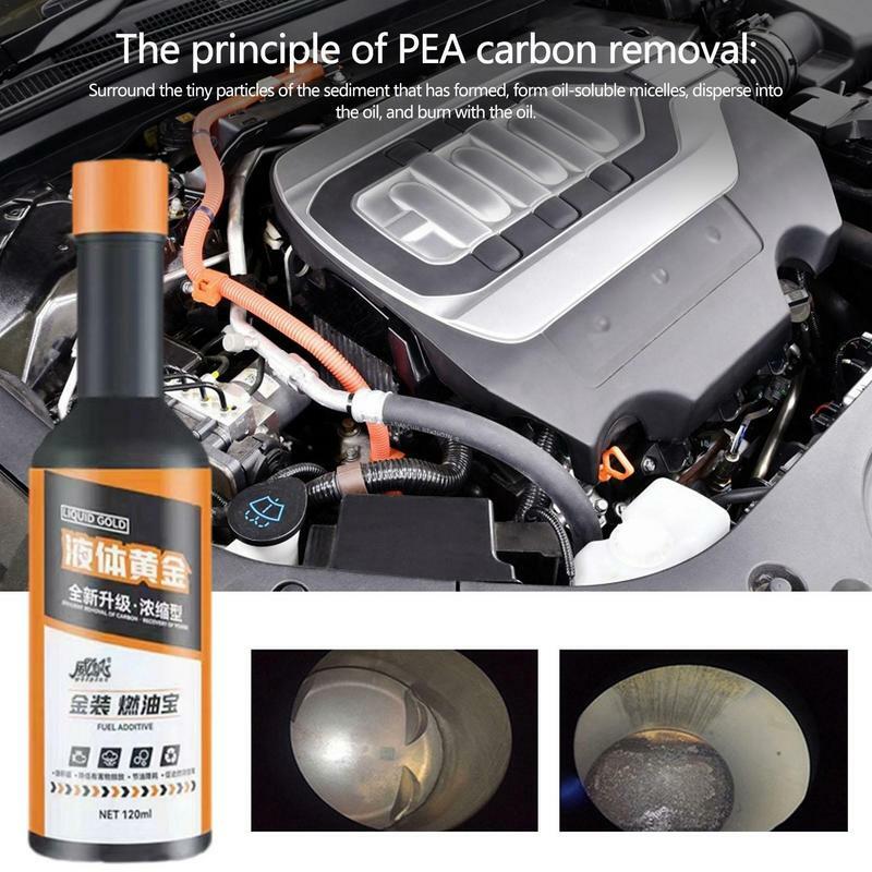 منظف نظام زيت المحرك ، 4.05 أونصة ، منظف إزالة الكربون مع تأثير مضاد للكربون ، مادة مضافة للديزل لعامل تنظيف الكربون