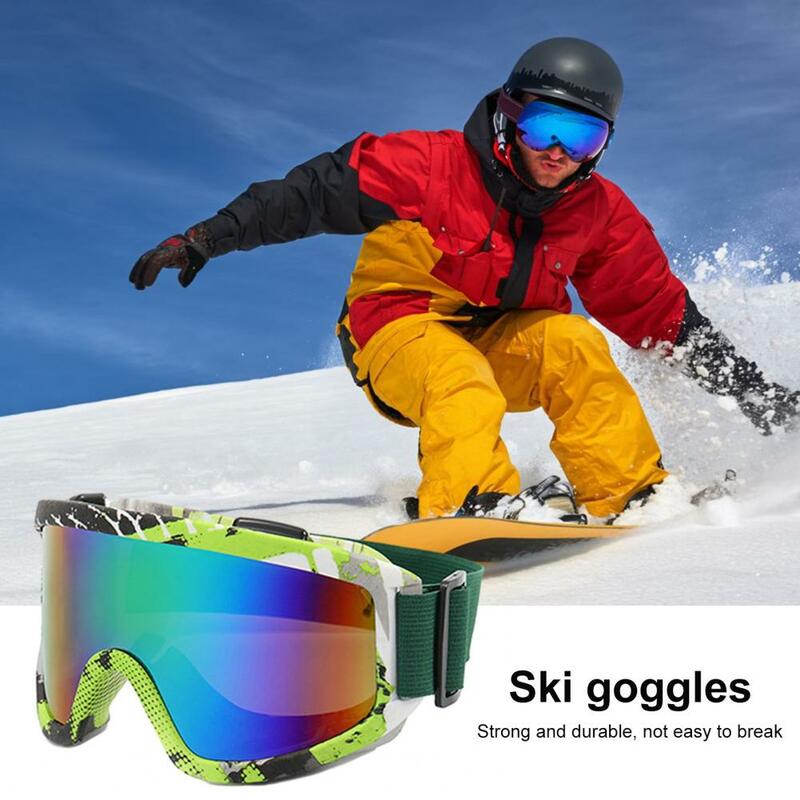 نظارات التزلج في الهواء الطلق للرجال والنساء ، والسفر ودية ، عدسة طبقات مزدوجة ، ومكافحة الضباب ، نظارات الثلج ، وركوب الدراجات ، والشتاء