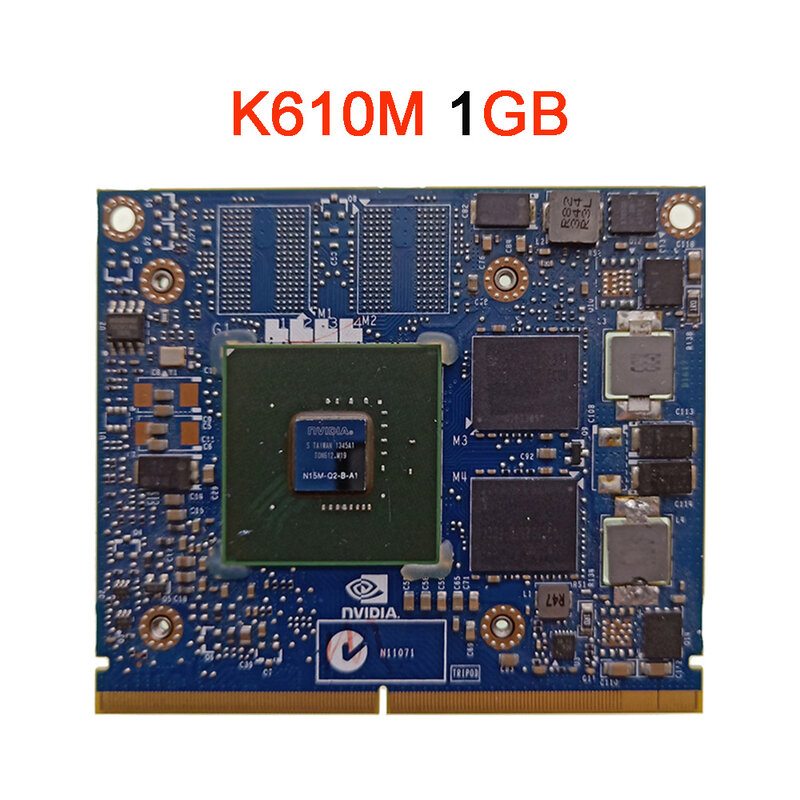 بطاقة فيديو Quadro K610M لـ iMac ، 1 جيجابايت ، K1000M ، K1100M ، K2000M ، K2100M ، K610 K1000 K1100 K2000 K2100 ، A1311 ، A1312 ، 0.2 ،