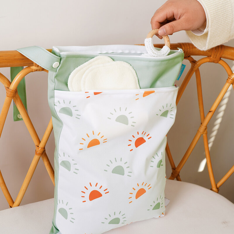 حقيبة تخزين بطانية للأطفال قابلة لإعادة الاستخدام والغسيل ، سهلة الحمل ، حقيبة سفر متعددة الوظائف ، حياتي الناعمة ، مقاس 30 × 40 سم