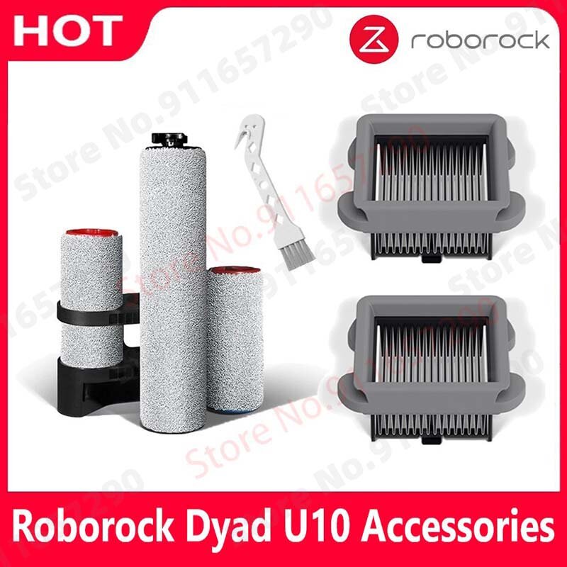 Roborock Dyad U10 WD1S1A اللاسلكية الطابق الغسيل مكنسة كهربائية أجزاء انفصال الأسطوانة فرشاة قابل للغسل فلتر HEPA الملحقات