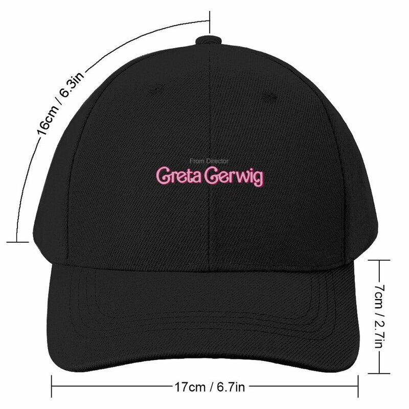قبعة بيسبول Greta Gerwig للرجال والنساء ، قبعة حزب رغوة ، قبعة رياضية ، مدير ، فتاة