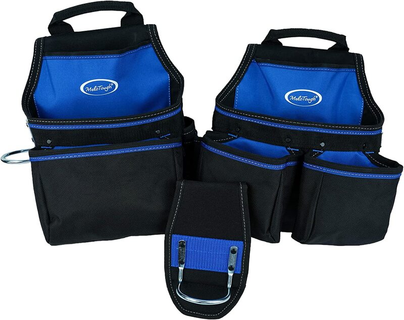 أداة العمل الثقيلة حزام حقيبة متعددة الوظائف أدوات كهربائي حقيبة الخصر الحقيبة حزام حامل التخزين المنظم (حزام لا تشمل))