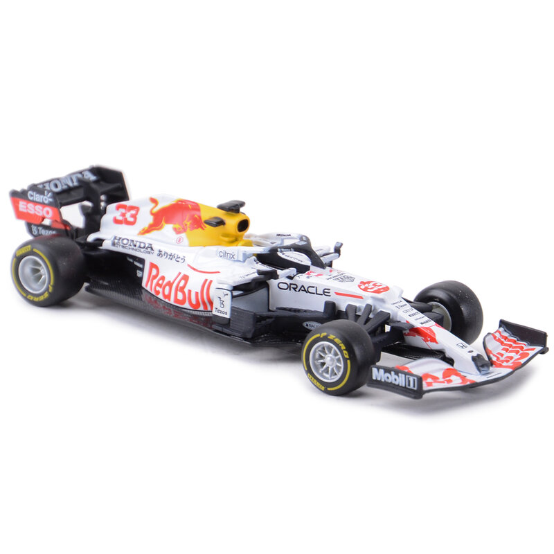 Bburago-Red Bull RB16B #33 سيارة تركيبية F1 ، مركبات مصبوبة بالقالب ، ألعاب سيارات سباق ، ألعاب سيارات سباق ،