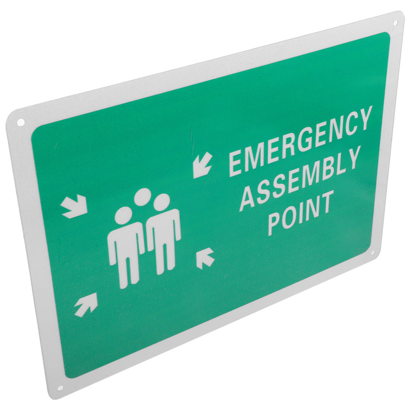 علامات التحذير في حالات الطوارئ ، تطبق على نطاق واسع ، علامة التحذير ، علامة لوحة الألومنيوم للسلامة