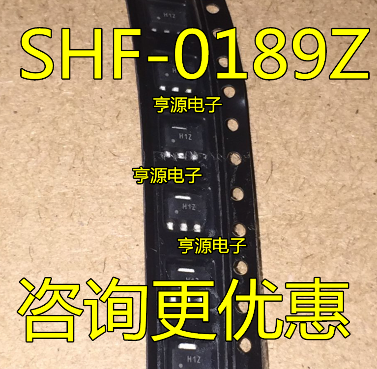5 قطعة الأصلي الجديد SHF0189 SHF-0189Z الشاشة الحريرية H1Z RF رقاقة SOT89