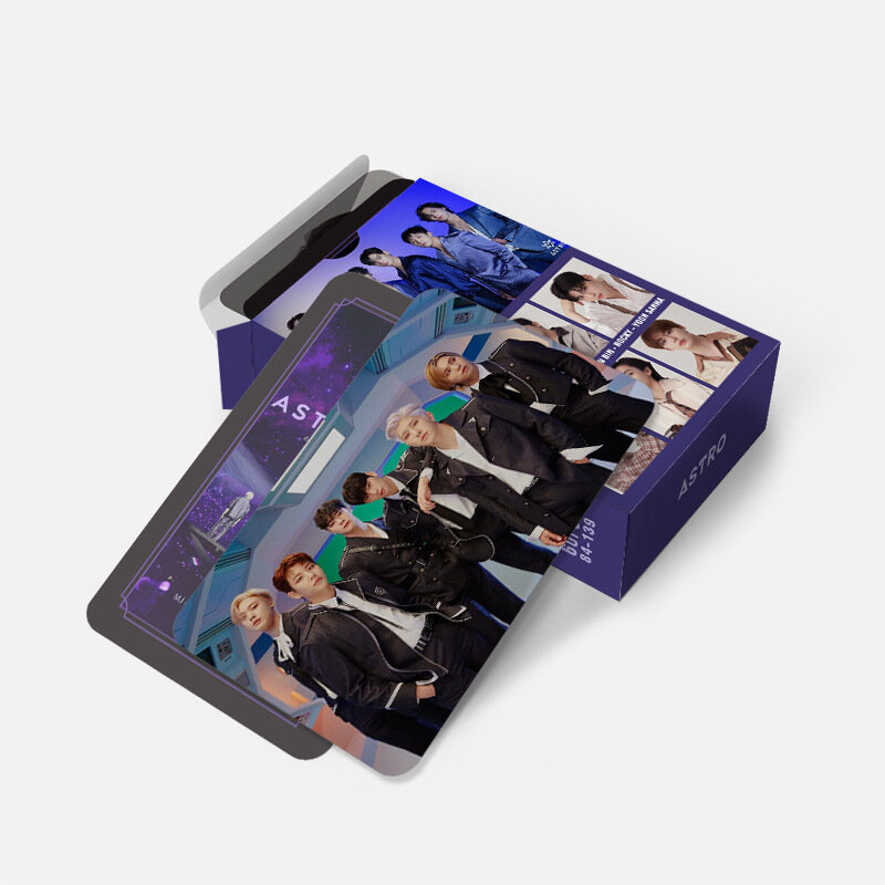 55 قطعة/المجموعة Kpop استرو محرك إلى مليء بالنجوم الطريق Lomo بطاقات جديد ألبوم Photocards جمع عالية الجودة طباعة صور بطاقات مروحة هدية