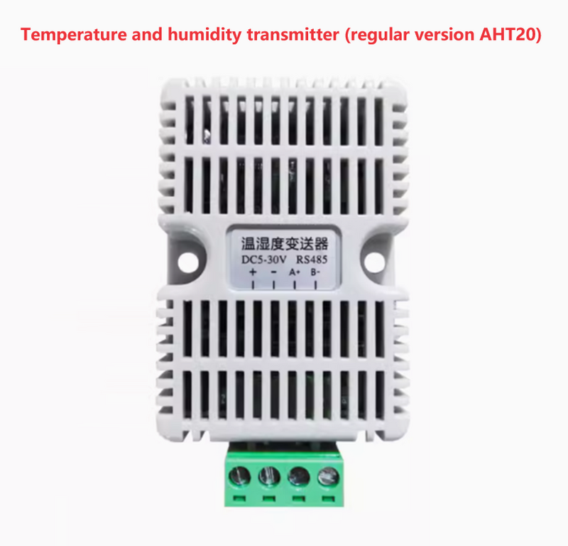 جهاز إرسال متكامل لدرجة الحرارة والرطوبة ، مستشعر عالي الدقة ، Modbus RS485 ، مسبار sht30