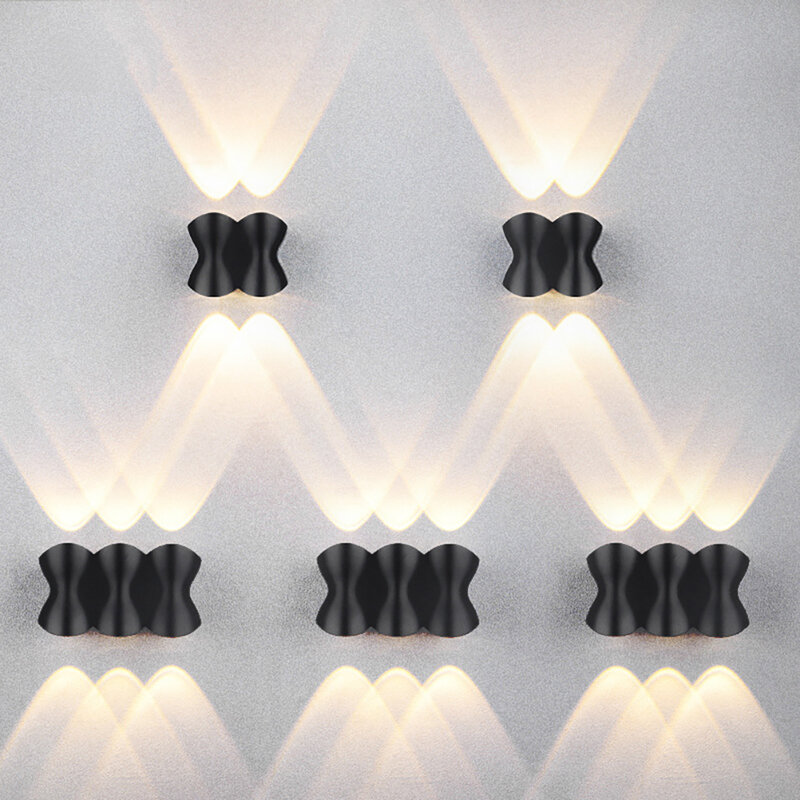 مصباح حائط LED حديث على الطراز البسيط ، مقاوم للماء ، 4 واط ، 6 واط ، 8 واط ، من الداخل والخارج ، IP65 ، ضمان 3 سنوات
