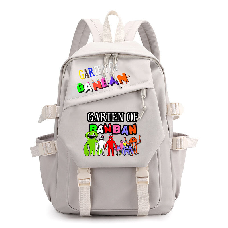 حقيبة ظهر مدرسية غير رسمية للأطفال من Garten Of Banban حقيبة مدرسية للطلاب في سن المراهقة حقيبة ظهر مطبوعة برسوم كارتونية حقيبة مدرسية للأطفال