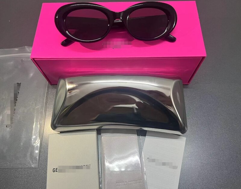 نظارات شمسية بإطار أسود GM-Monster EVE للرجال والنساء ، وللنساء ، وللنساء ، وللنساء ، طقم هدايا للبالغين ، UV400 ، 01