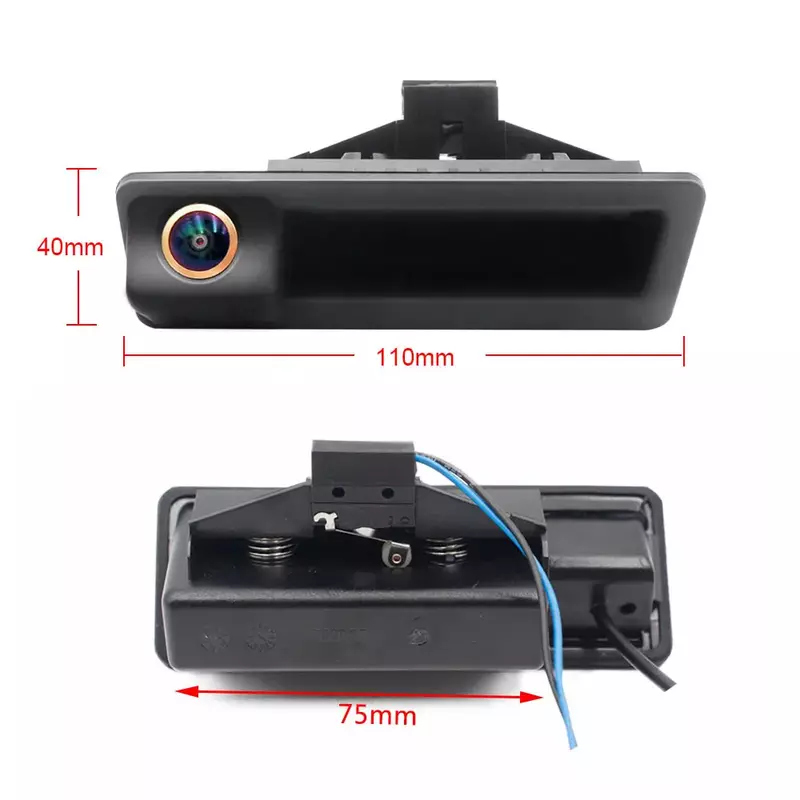 كاميرا الرؤية الخلفية لسيارات BMW X1 X3 E39 E53 E82 E88 E84 E90 E91 E92 E93 E60 E61 E70 E71 E72 كاميرا احتياطية بعدسة عين السمكة عكسية AHD 2K