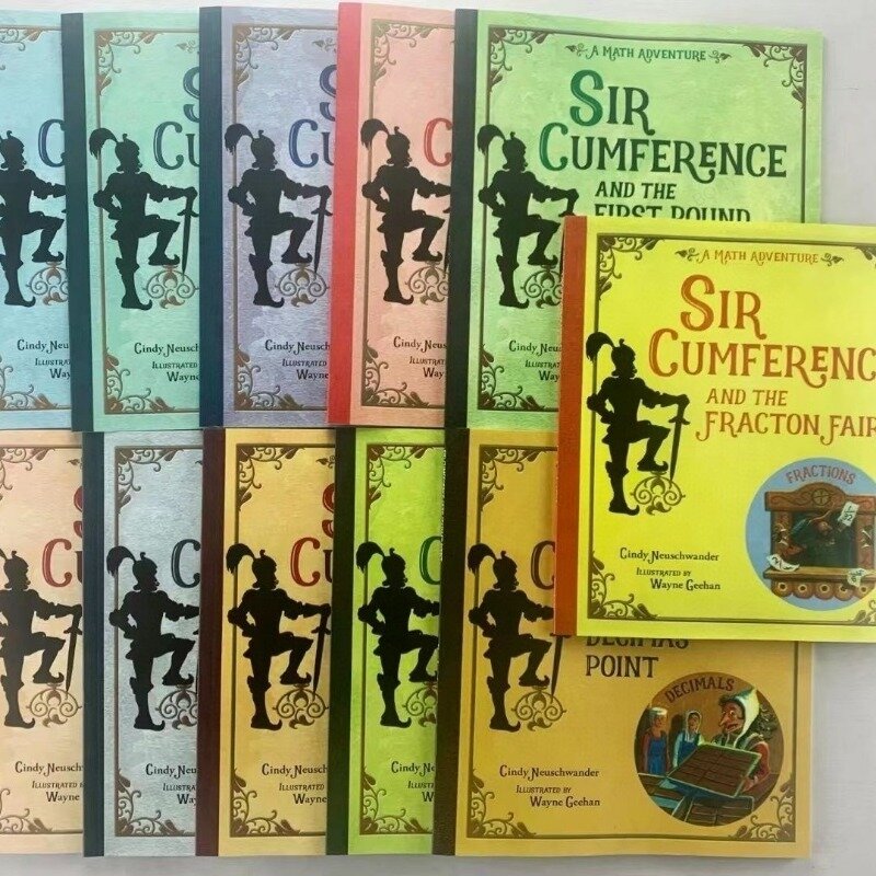 كتاب المغامرة الرياضي للأطفال سيدي كومفرنس ، صورة القراءة اللامنهجية ، الإنجليزية ، 11 كتابًا