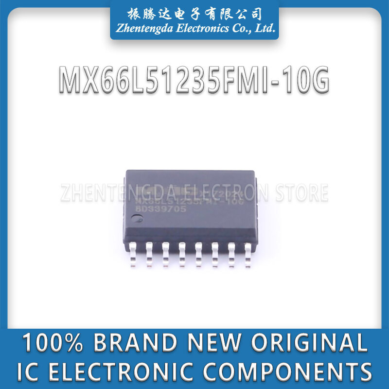 MX66L51235FMI-10G MX66L51235FMI MX66L51235 MX66L MX66 IC Chip SOP-16