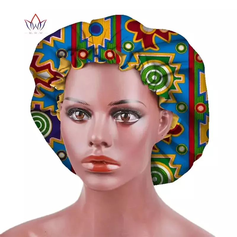 جديد اليدوية متعدد الألوان حك أنقرة رئيس زينة التفاف الحجاب الأفريقي أنقرة مطبوعة رئيس التفاف BRW WYB606