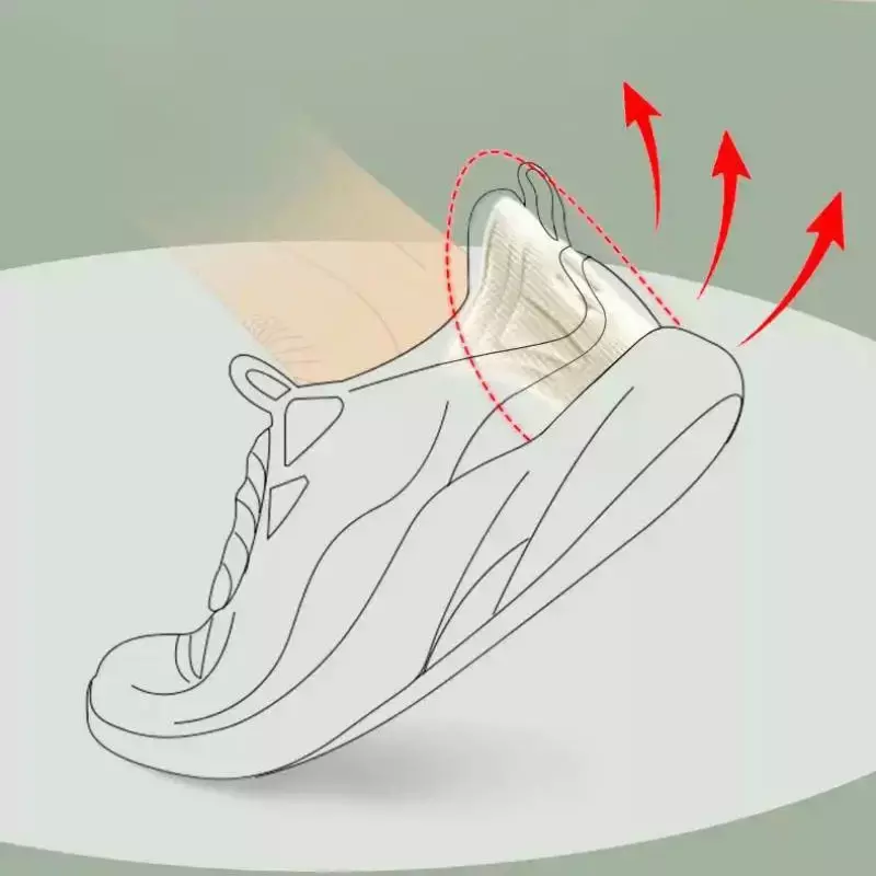 إدخالات أقدام مضادة للارتداء قابلة للتعديل للأحذية الرياضية ، وسادة الأحذية ، وسادات وسادة الكعب ، ملصق واقي الكعب ، 2: 4