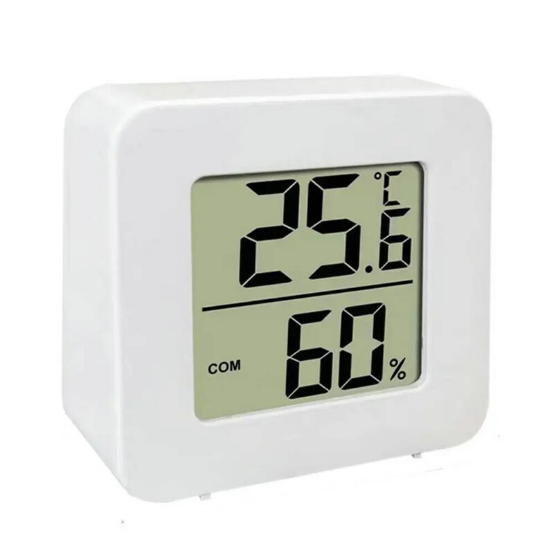 ميزان حرارة داخلي صغير مع شاشة LCD رقمية ، مستشعر درجة حرارة الغرفة ، مقياس الرطوبة ، متر ، مقياس الرطوبة ، U2A4