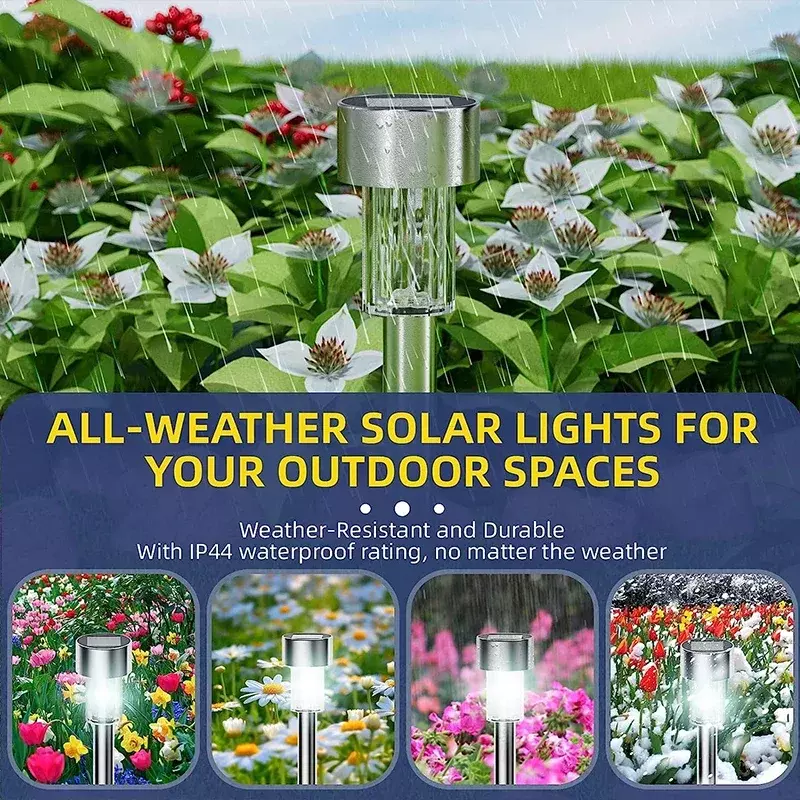 أضواء حديقة تعمل بالطاقة الشمسية في الهواء الطلق ، مصباح ، فانوس ، مقاوم للماء ، إضاءة المناظر الطبيعية ، مسار ، ساحة ، ديكور الحديقة
