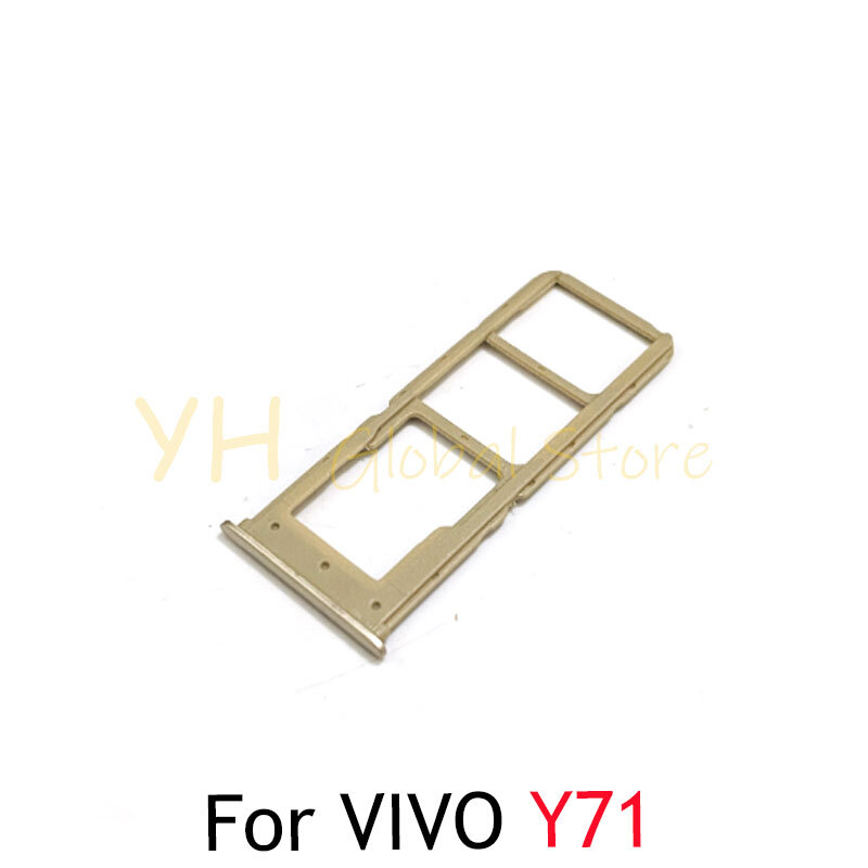 حامل درج فتحة بطاقة Sim ، قطع إصلاح ، مناسب لـ VIVO Y71 ، Y73 ، Y73S ، Y81 ، Y81S