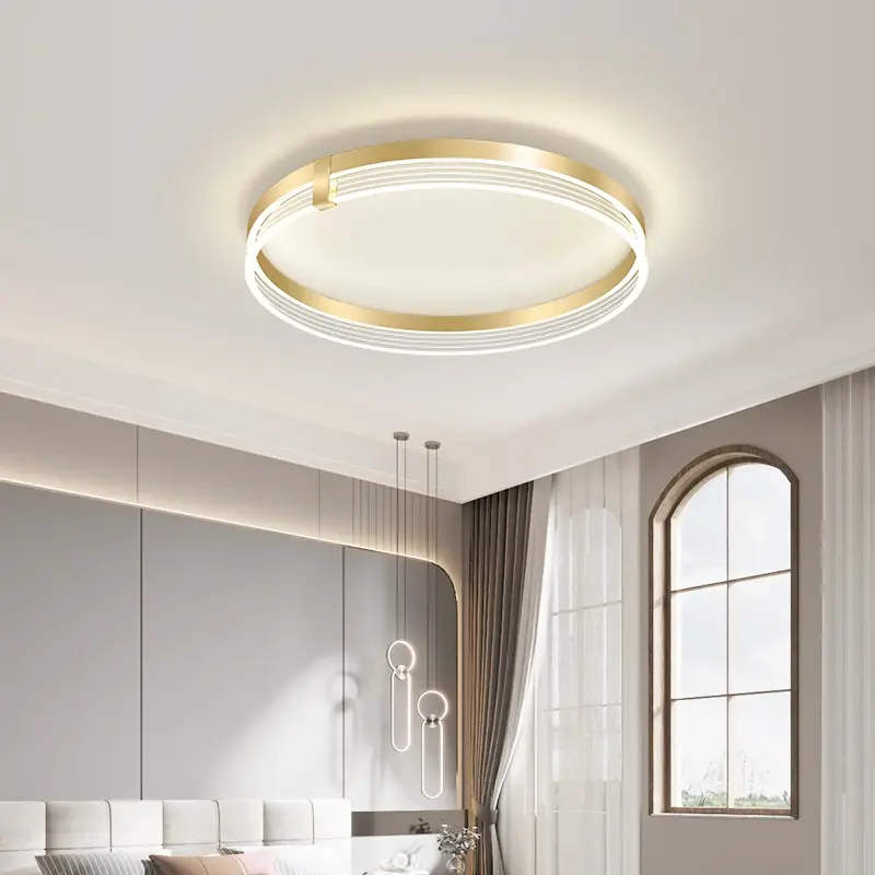 الحديثة مصابيح Led للسقف مع التحكم عن بعد الحديثة أضواء السقف Led مستديرة لغرفة المعيشة ضوء المنزل