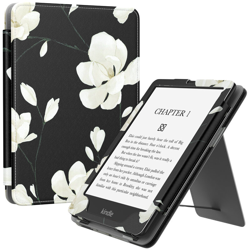 حافظة لهاتف 6.8 "Kindle Paperwhite (الجيل 11th-2021) و Kindle Paperwhite Signature Edition Shell غطاء مع الاستيقاظ التلقائي/النوم