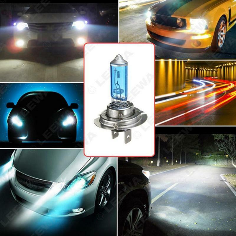 Hd العلوي لمبات سوبر الأبيض السيارات العلوي رئيس مصابيح سيارة الضباب ضوء لمبة الهالوجين عالية شعاع تقليل الحوادث استبدال