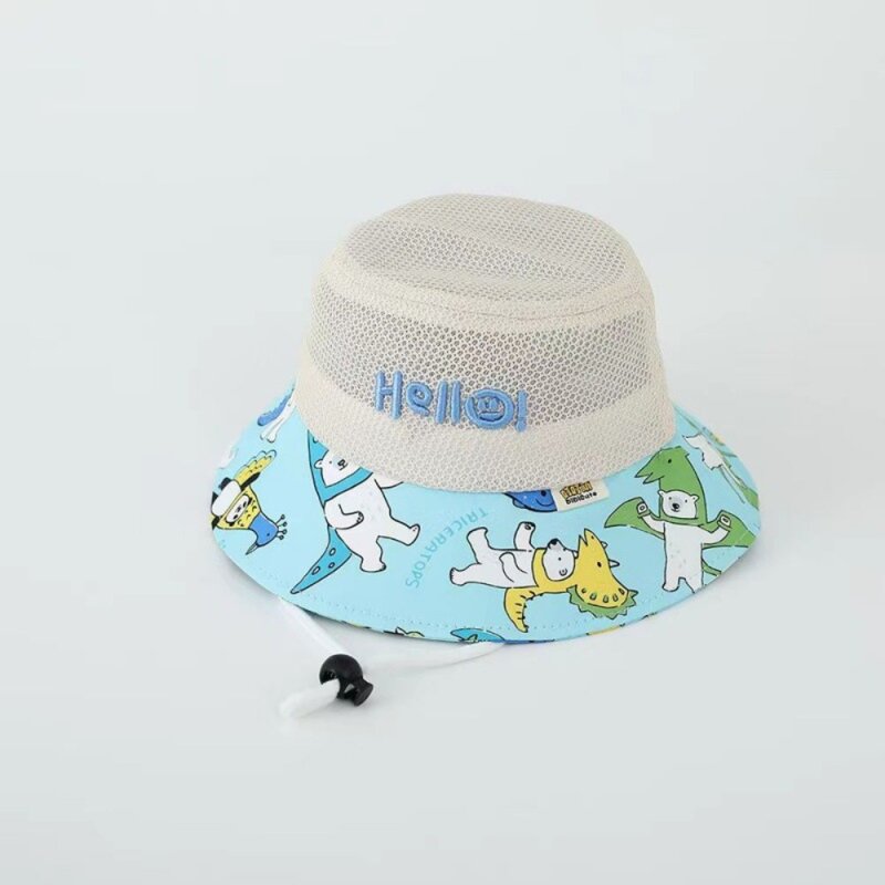 قبعات دلو مريحة للأطفال ، قبعة صيادين للرضع ، قبعة باناما للأطفال الصغار ، قبعة شمس للفتيان والفتيات ، الصيف