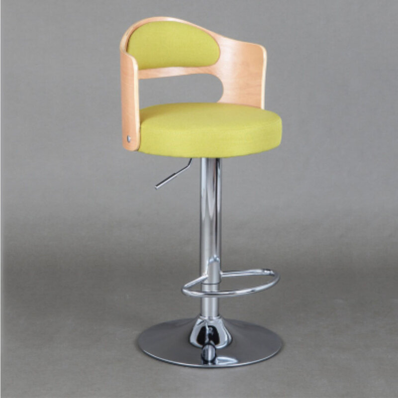 كرسي دوار معدني حديث قابل للتعديل ، موضة منتصف القرن ، كراسي عالية ، طاولة مصممة فريدة من نوعها ، ديكورات داخلية