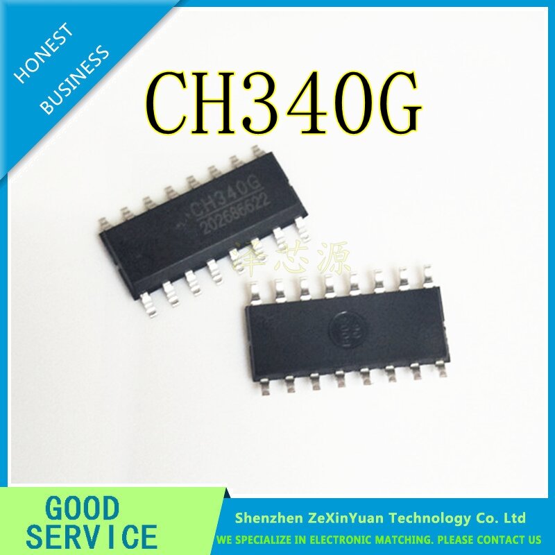 CH340 SOP الأصلي IC R3 المجلس ، حر USB كابل المسلسل رقاقة ، CH340G ، SOP16 340G ، 20 قطعة ، 50 قطعة ، 100 قطعة