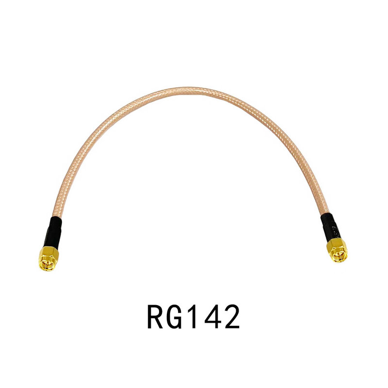 RF موصل ضفيرة تمديد كابل ، SMA ذكر إلى SMA ذكر التوصيل جاك ، RG174 ، RG178 ، RG316 ، RG58 ، RG142