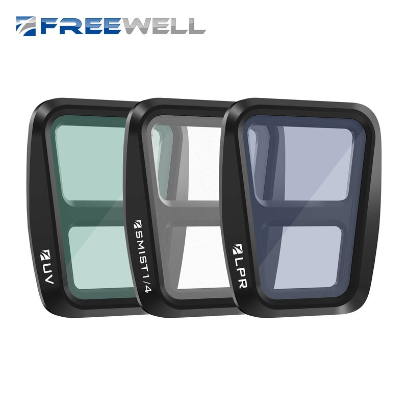 Freewell-كل يوم 3 حزمة مجموعة مرشح ، الهواء 3 الأشعة فوق البنفسجية ، ضباب الثلج ، والحد من التلوث الخفيف ، تكنولوجيا GimbalSafe ، 1 4
